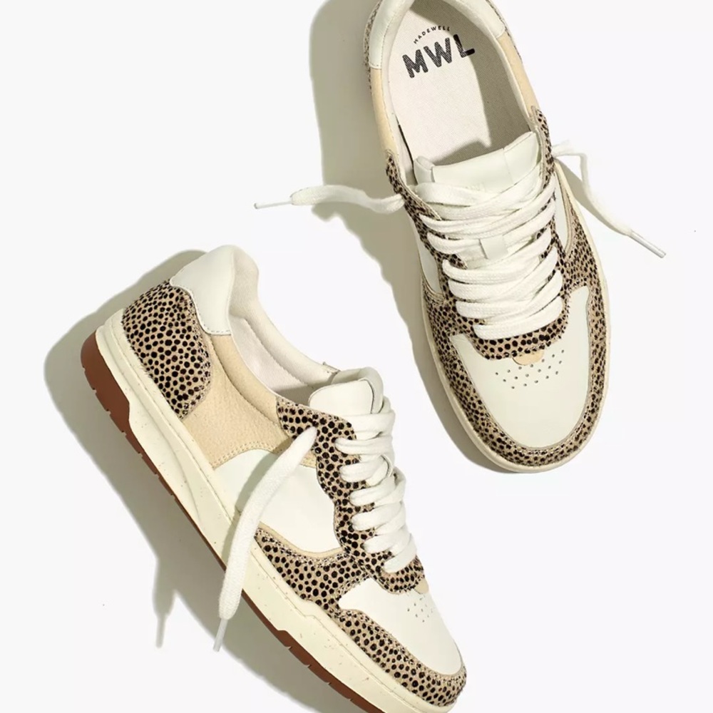 Madewell Cloudlift Calf Hair Sneakers